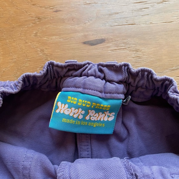 Big Bud Press Work Shorts - Faded Grape - XS - Picture 4 of 4